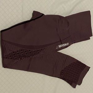 Gymshark Energy high Waisted Leggings Purple Wash